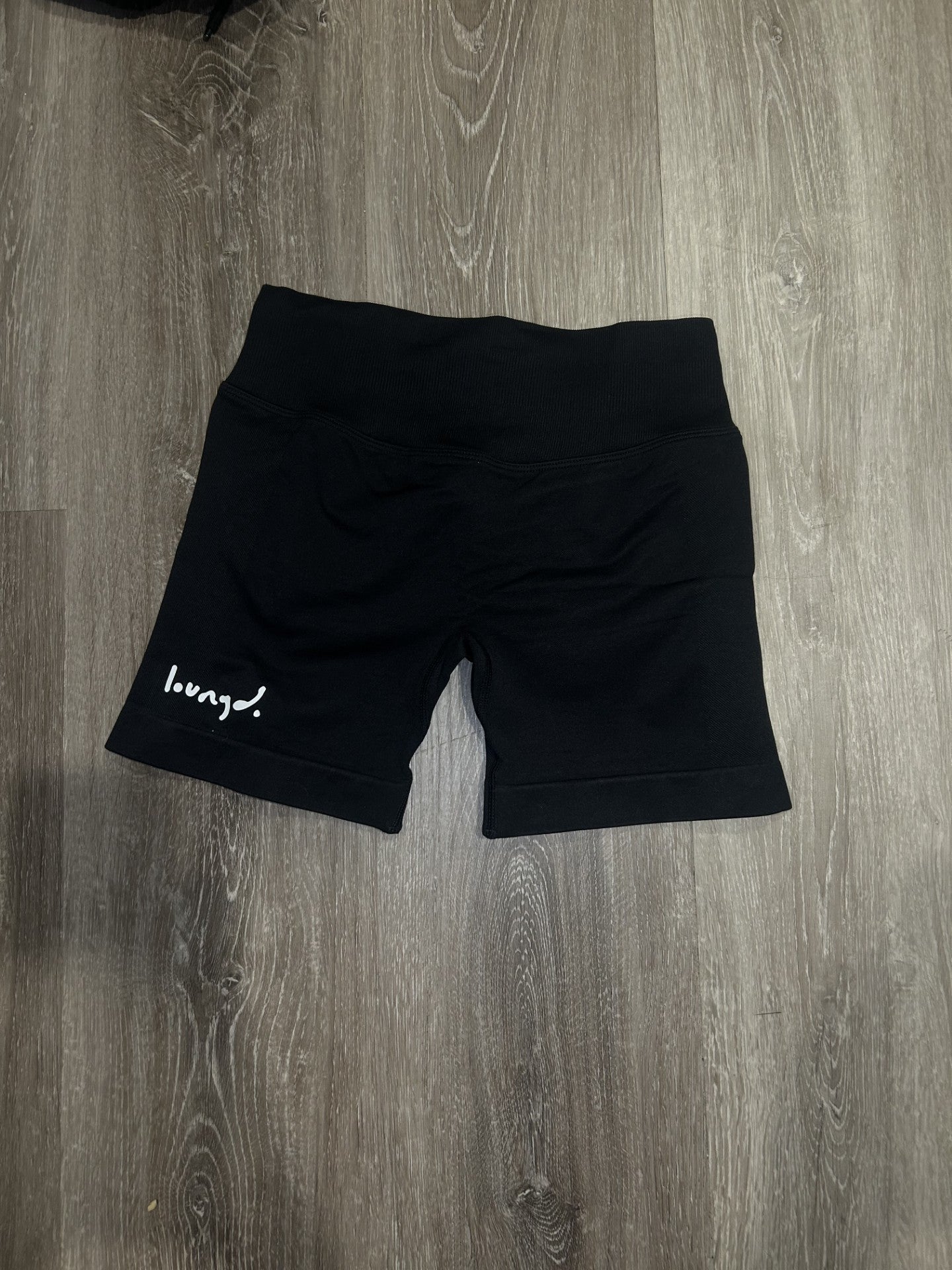 Midnight Black Sculpted Shorts